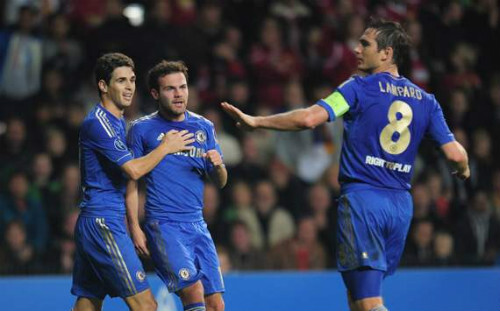 Video: Dàn sao Chelsea ghi bàn từ giữa sân