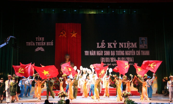 Lễ kỷ niệm 100 năm ngày sinh Đại tướng Nguyễn Chí Thanh