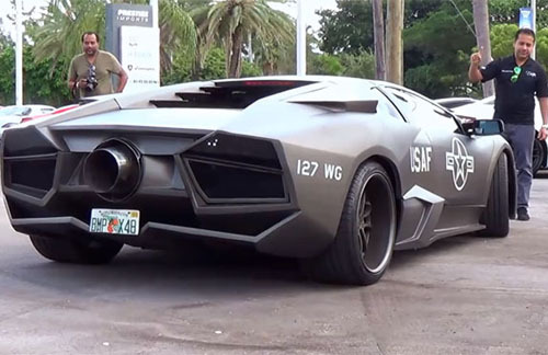 Lamborghini Murcielago độ khủng phiên bản chiến đấu cơ