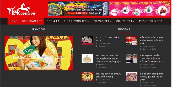 Tet.com.vn – Cổng thông tin đầy đủ nhất về Tết 2014