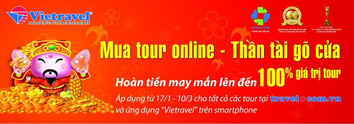 “Mua Tour Online – Thần Tài gõ cửa”