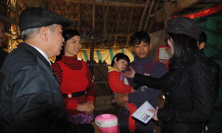 210 triệu đồng giúp người dân nghèo Hà Tĩnh đón tết