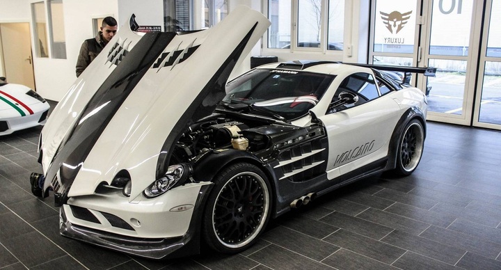 Mũi tên bạc Mercedes SLR McLaren độ khủng