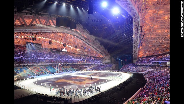 Muôn màu lễ khai mạc Thế vận hội Sochi 2014 