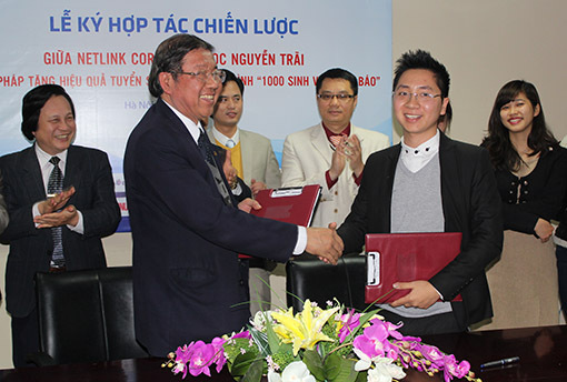 Hợp tác chiến lược giữa Netlink Corp và Đại học Nguyễn Trãi