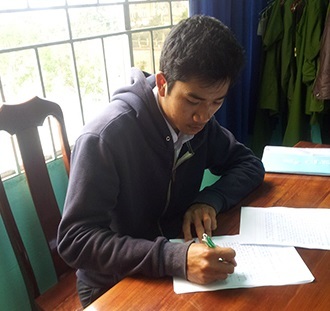 Đầu thú sau 7 ngày trốn truy nã