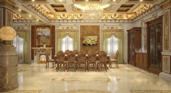 Nội thất sang trọng của tòa lâu đài hàng chục tỷ tại Cầu Giấy