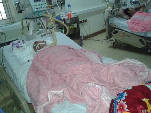 Côn đồ xông vào nhà đánh người chấn thương sọ não