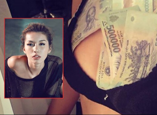 Sao Việt 24h: Minh Tú nhét đầy tiền vào ngực gây phản cảm