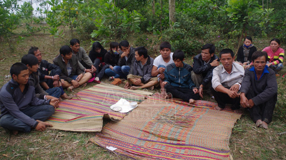 Triệt xóa tụ điểm đánh bạc giữa rừng keo