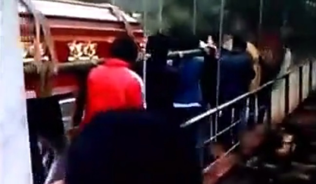 Xuất hiện thêm video về vụ sập cầu ở Lai Châu