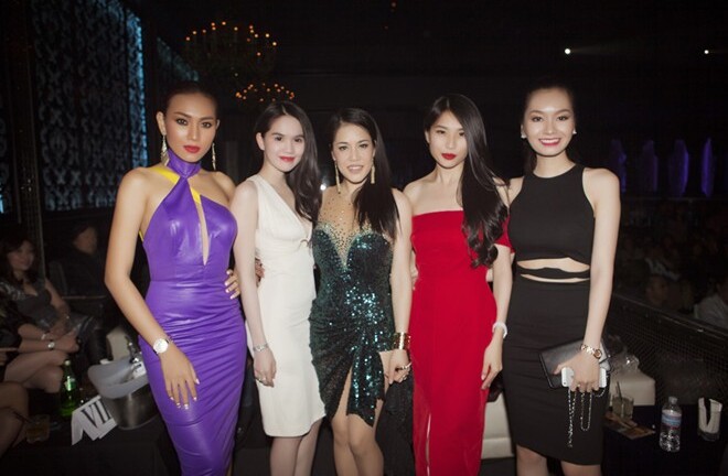 Ngọc Trinh, Thái Hà hội ngộ vợ Bằng Kiều trên đất Mỹ