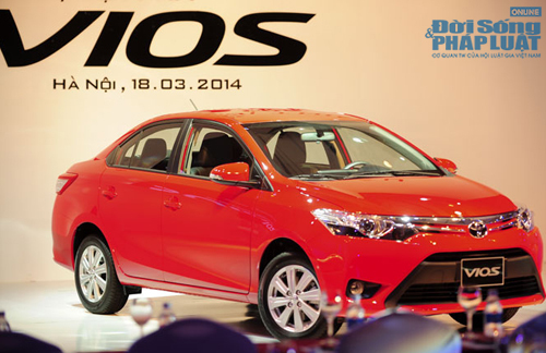 Toyota Vios 2014 chính thức ra mắt tại Việt Nam