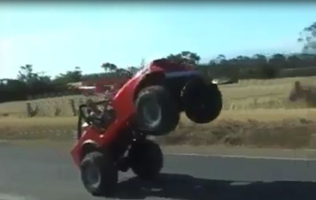 Ngỡ ngàng màn bốc đầu của “lính chiến” Offroad