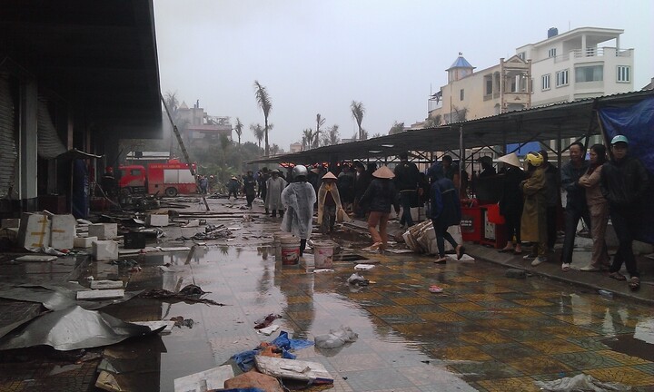 Vụ cháy chợ phố Hiến: Chủ đầu tư nhận trách nhiệm