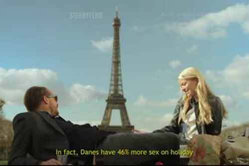 Quảng cáo hài hước khuyến khích các cặp đôi sinh con ở Đan Mạch