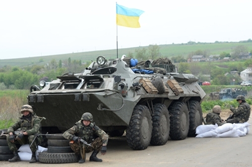 Quân đội Ukraina chưa chiếm được Slaviansk