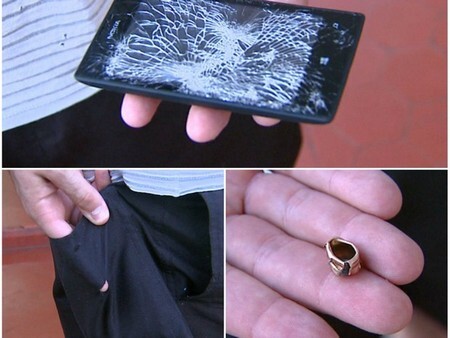 Điện thoại Lumia 520 đỡ đạn cứu chủ nhân trong vụ cướp