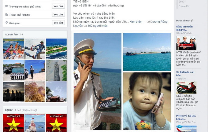 Thơ Tiếng biển của chàng lính đảo lay động cộng đồng mạng