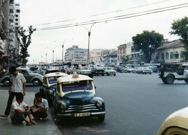 Hình ảnh xe taxi ở Sài Gòn trước giải phóng