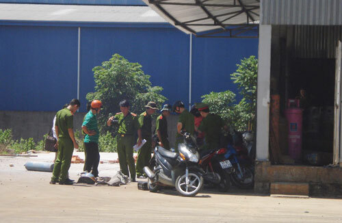 Nổ bình khí oxy, 2 người chết, 1 người bị thương