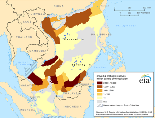 Trung Quốc hí hửng về tiềm năng khí đốt ở vùng biển Việt Nam
