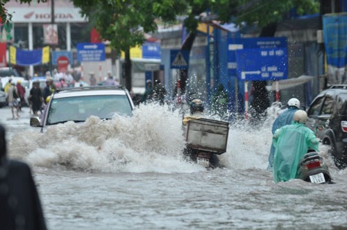 Mưa to như năm 2008, Hà Nội sẽ không tránh khỏi ngập nước