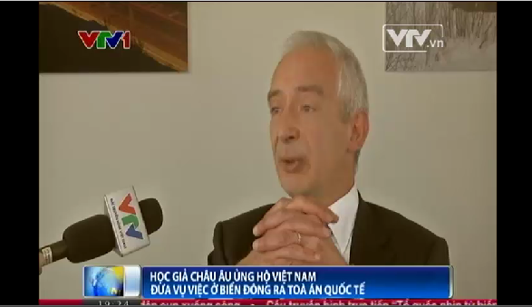 Học giả châu Âu ủng hộ Việt Nam kiện TQ ra tòa án quốc tế