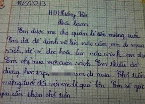 Học sinh lớp 5 “chế” ca dao, tục ngữ trong bài thi