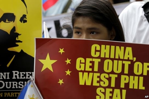 Biểu tình hòa bình chống Trung Quốc ở Philippines 