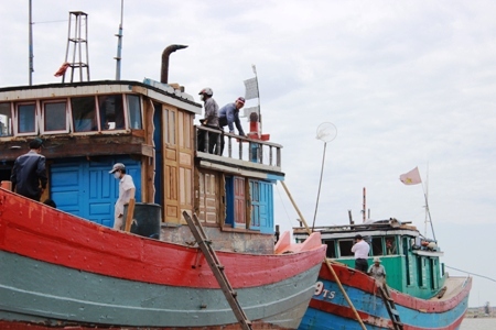 Ngư dân vững vàng ý chí vươn khơi, bám biển