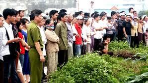 Phát hiện xác đối tượng trốn khỏi nhà tạm giữ dưới ao rau muống