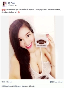 White Doctors có chứa Corticoid không? Có gây ung thư da không?