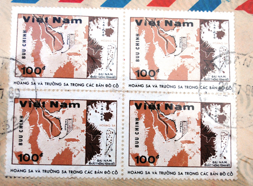 Bộ tem quý về Hoàng Sa và Trường Sa