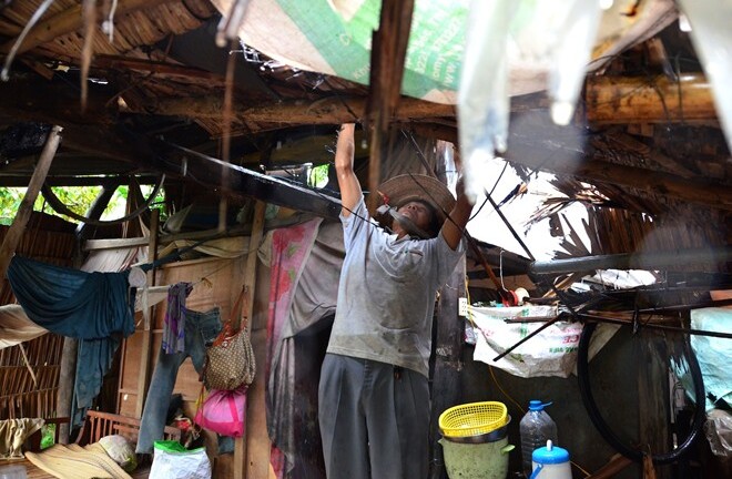 Căn nhà rách bươm của người trả lại 86 triệu nhặt được