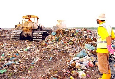 Giải bài toán chất thải rắn sinh hoạt tại đô thị. 