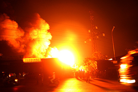 Cần Thơ: Cháy lớn tại trụ sở công ty kiểm toán