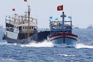 13 ngư dân bị Trung Quốc bắt giữ đang trên đường về nước