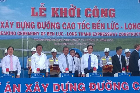 Khởi công tuyến cao tốc dài nhất miền Nam