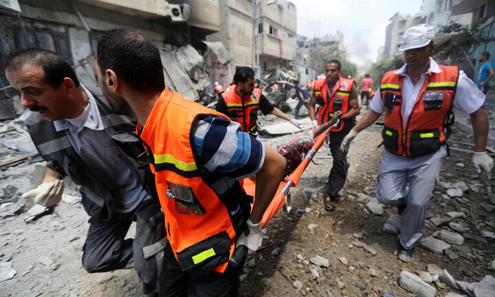 Ngày Chủ Nhật đẫm máu ở Gaza, 100 người Palestine thiệt mạng