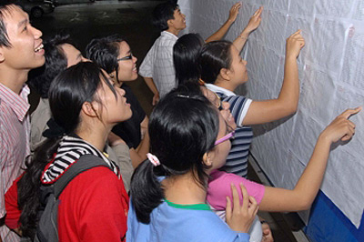 Điểm thi đại học 2014 và xu hướng chọn nghề