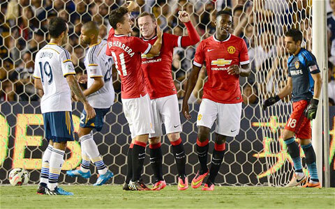 Mổ xẻ thắng lợi 7-0 của M.U trước LA Galaxy
