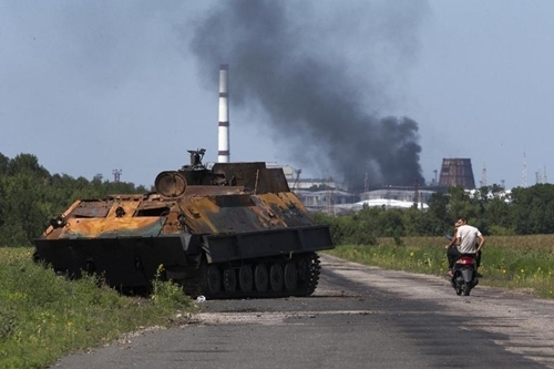 Ukraina mở cuộc tấn công đánh chiếm Donetsk 