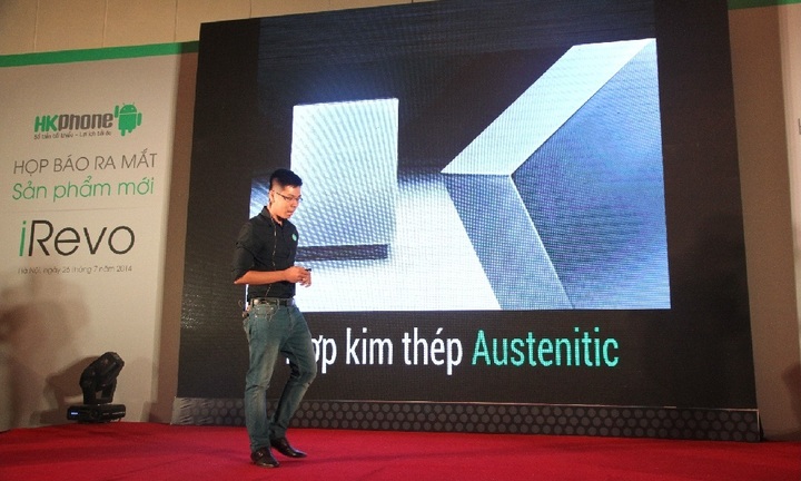 HKPHONE CHÍNH THỨC RA MẮT SMARTPHONE IREVO