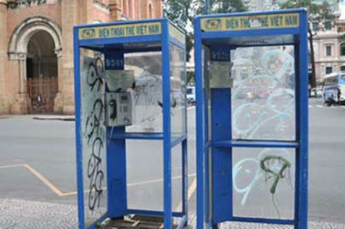 Điện thoại công cộng chuẩn bị xuất hiện trở lại ở Sài Gòn