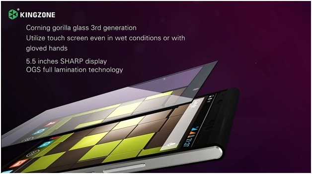 Kingzone K1, Smartphone cao cấp tại Việt Nam