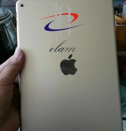 Lộ ảnh thực tế mặt sau của iPad Air 2