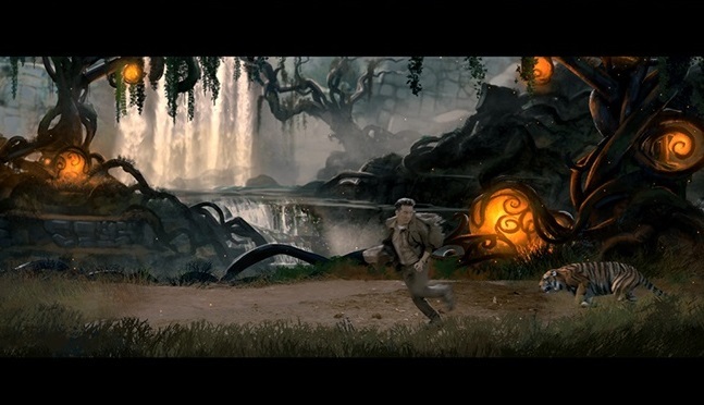 Clip: Đàm Vĩnh Hưng chạy thục mạng khi bị hổ dữ đuổi