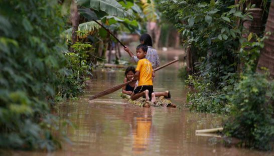 Campuchia: Lũ lụt làm 19 người chết, hàng nghìn người sơ tán