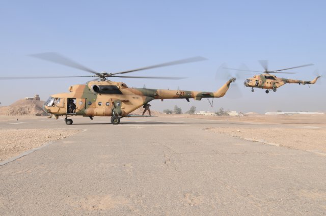 Trực thăng MI-17 rơi ở miền bắc Iraq trong sứ mệnh nhân đạo